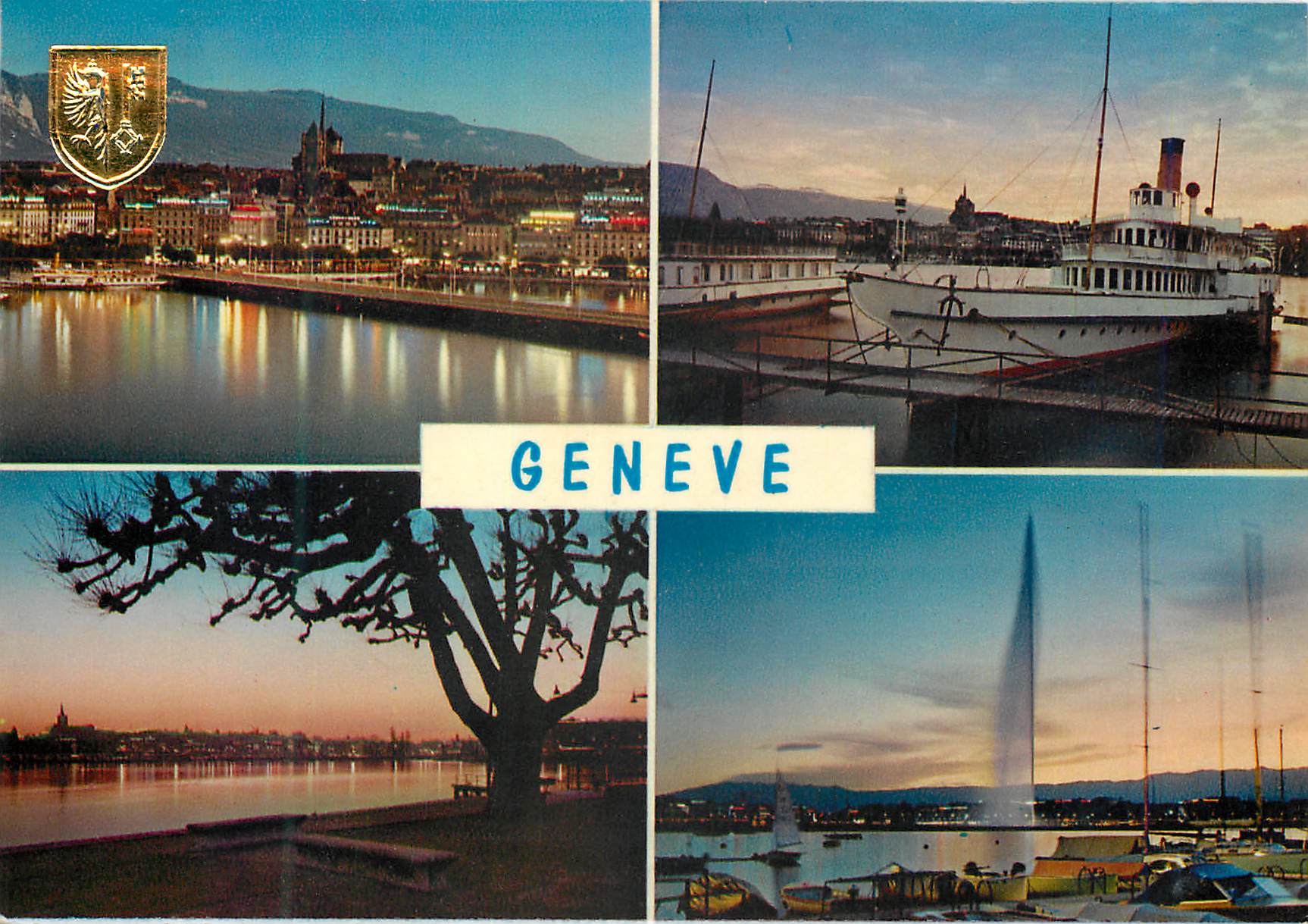 CPM Geneve Bateau