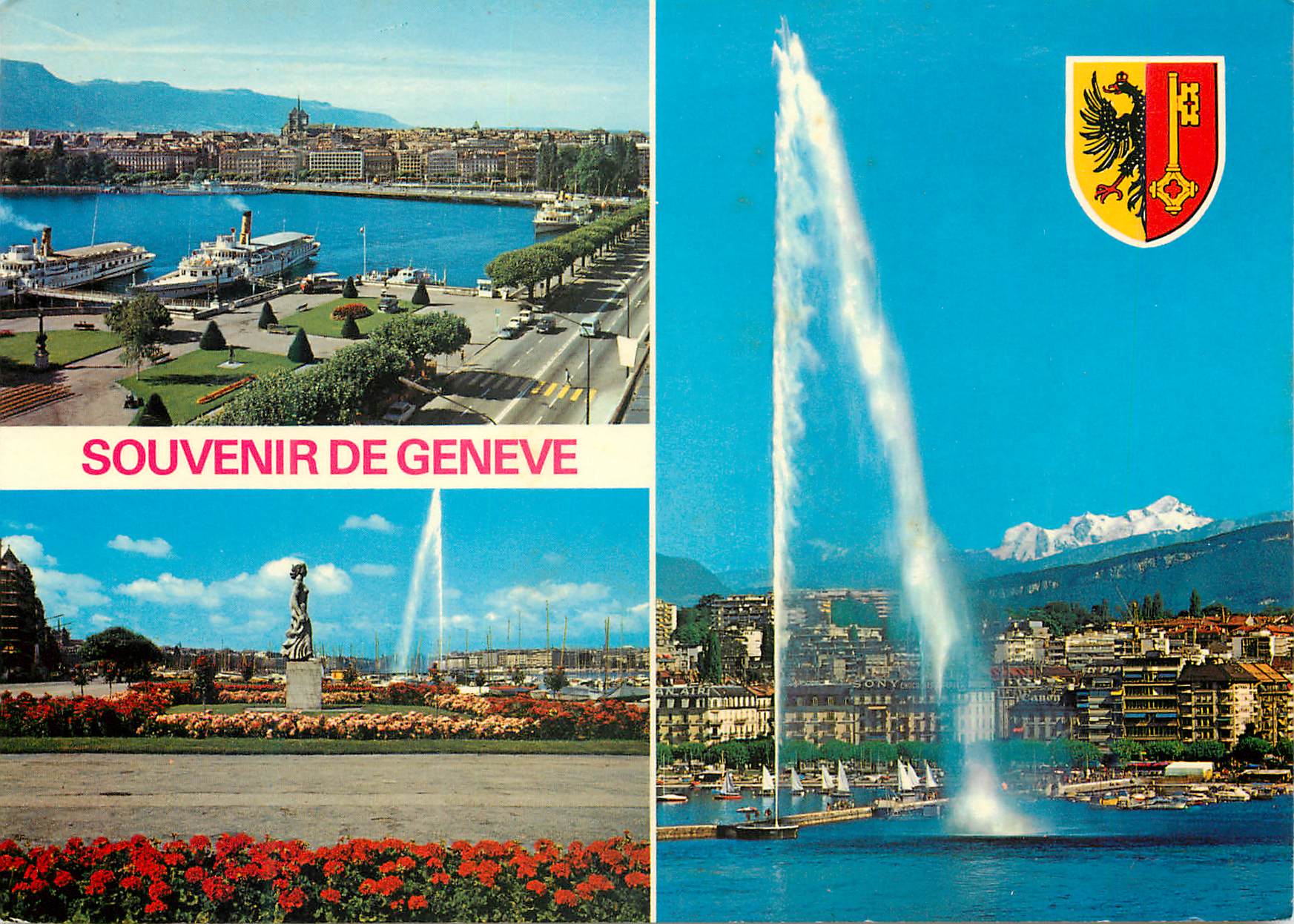 CPM Souvenir de Geneve 