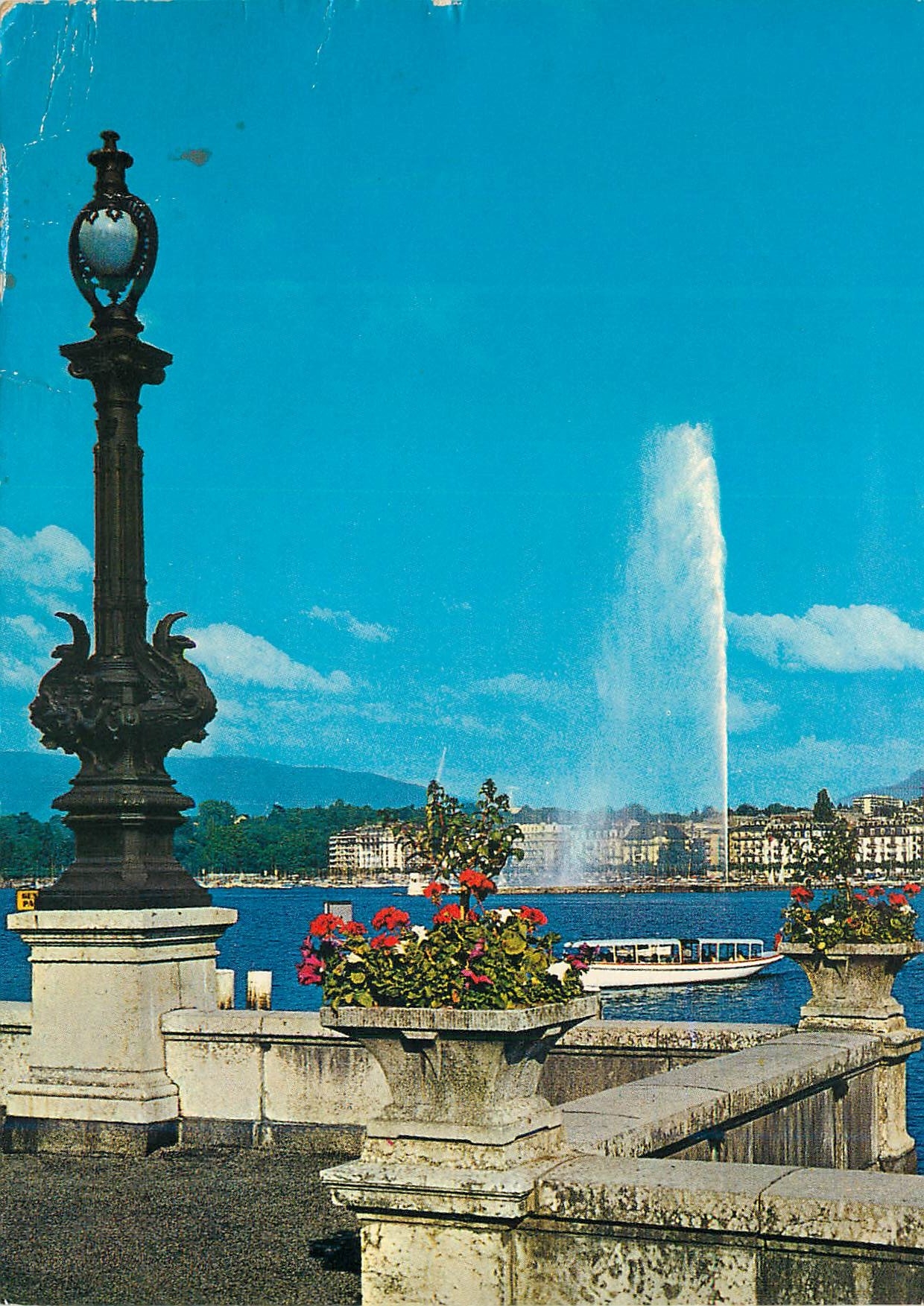 CPM Geneve Le jet d eau 