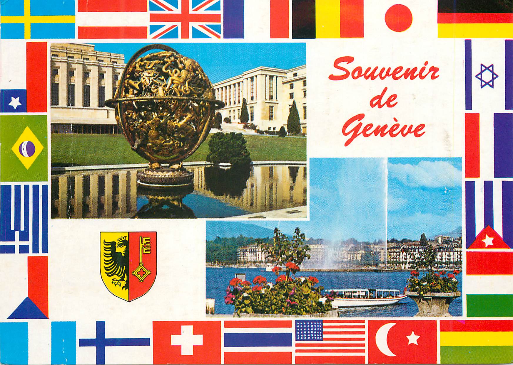 CPM Souvenir de Geneve 