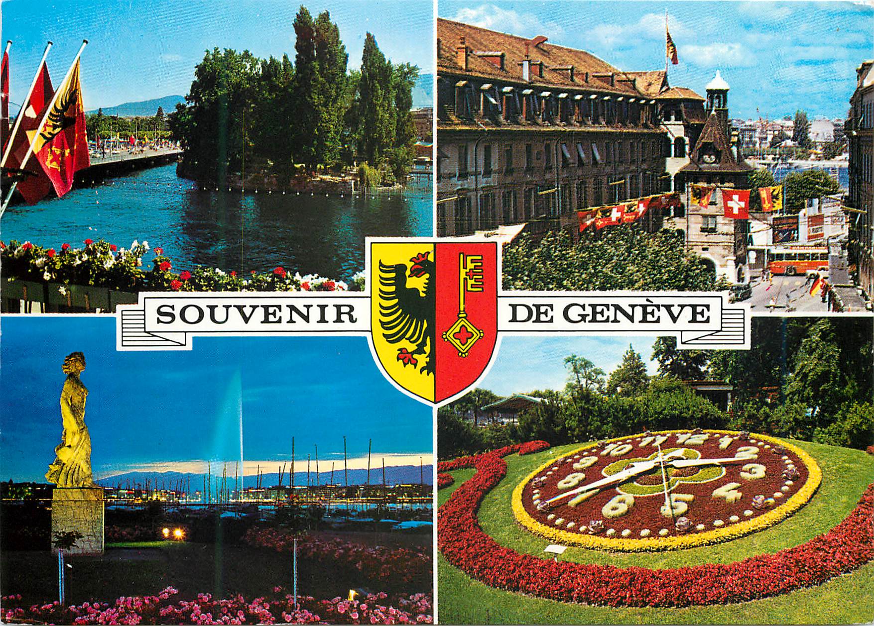 CPM Souvenir de Geneve 
