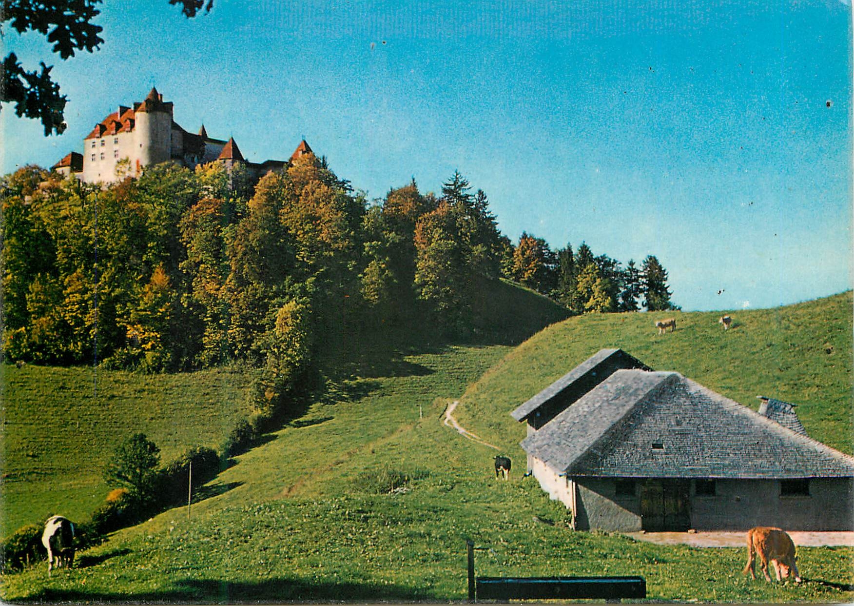 CPM La Gruyere Le chateau de Gruyeres 