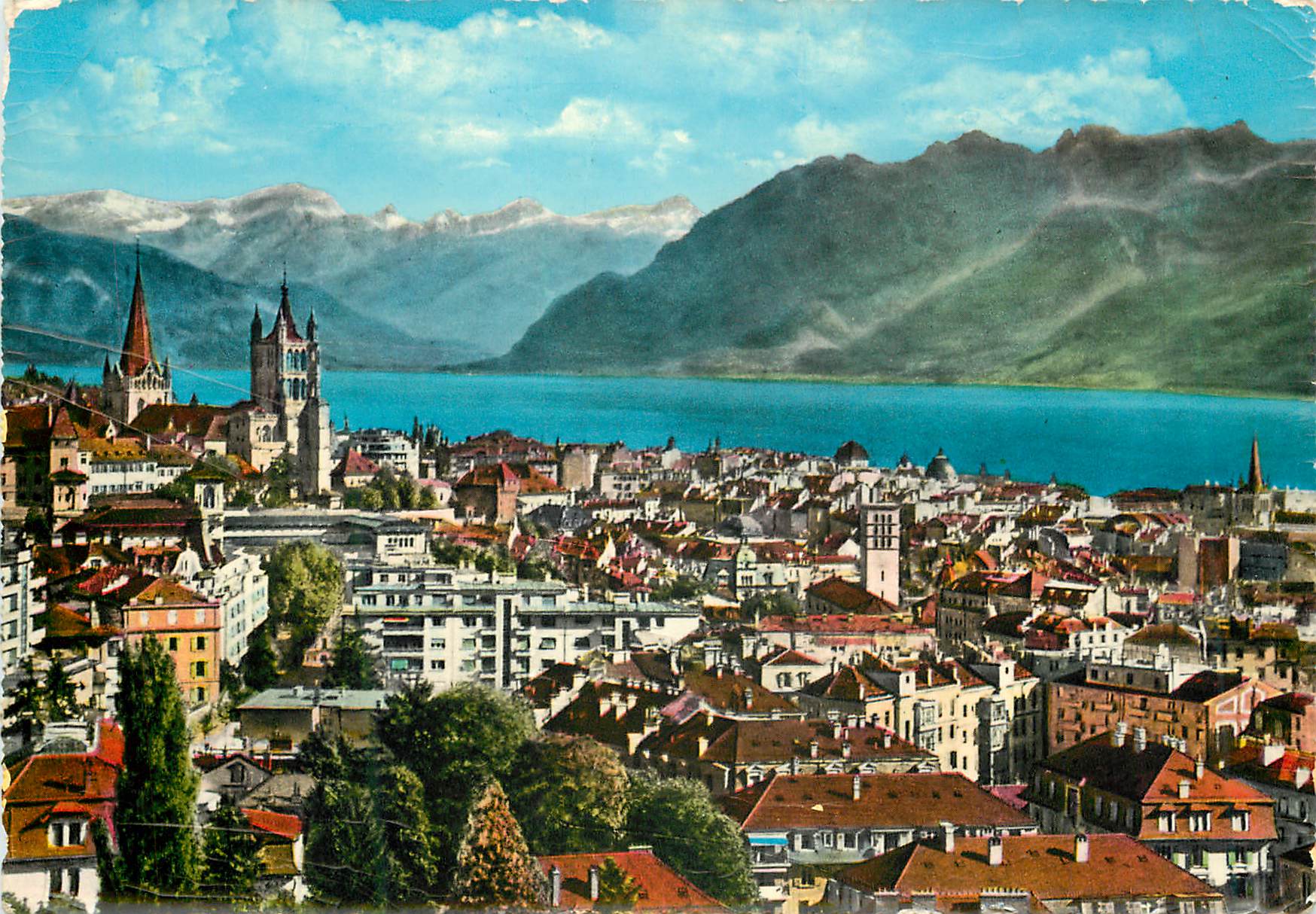 CPM Lausanne et les Alpes 