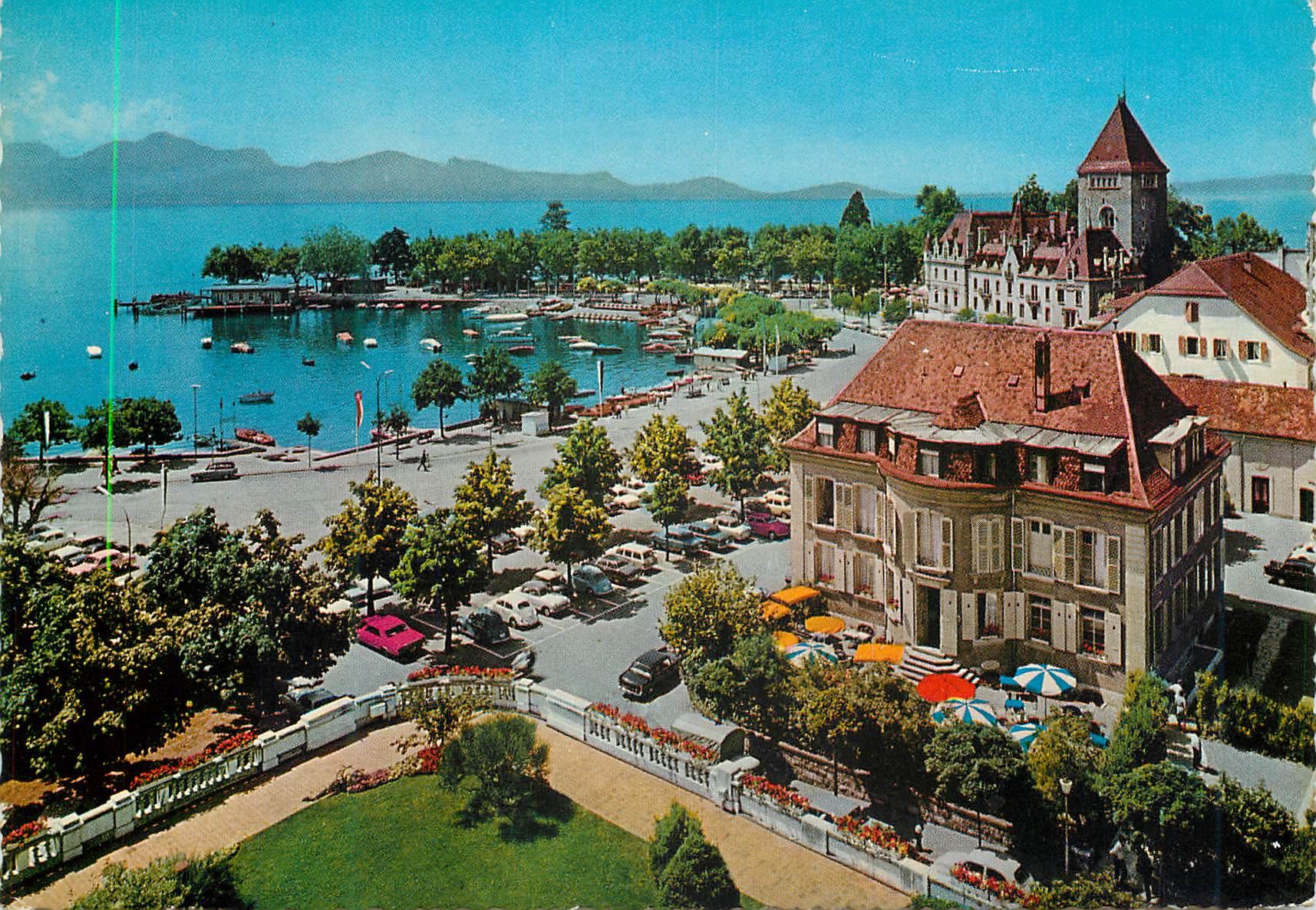 CPM Ouchy Lausanne Port et chateau d Ouchy 