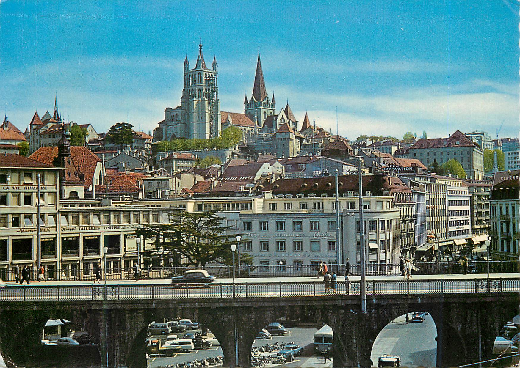 CPM Lausanne La Cathedrale 
