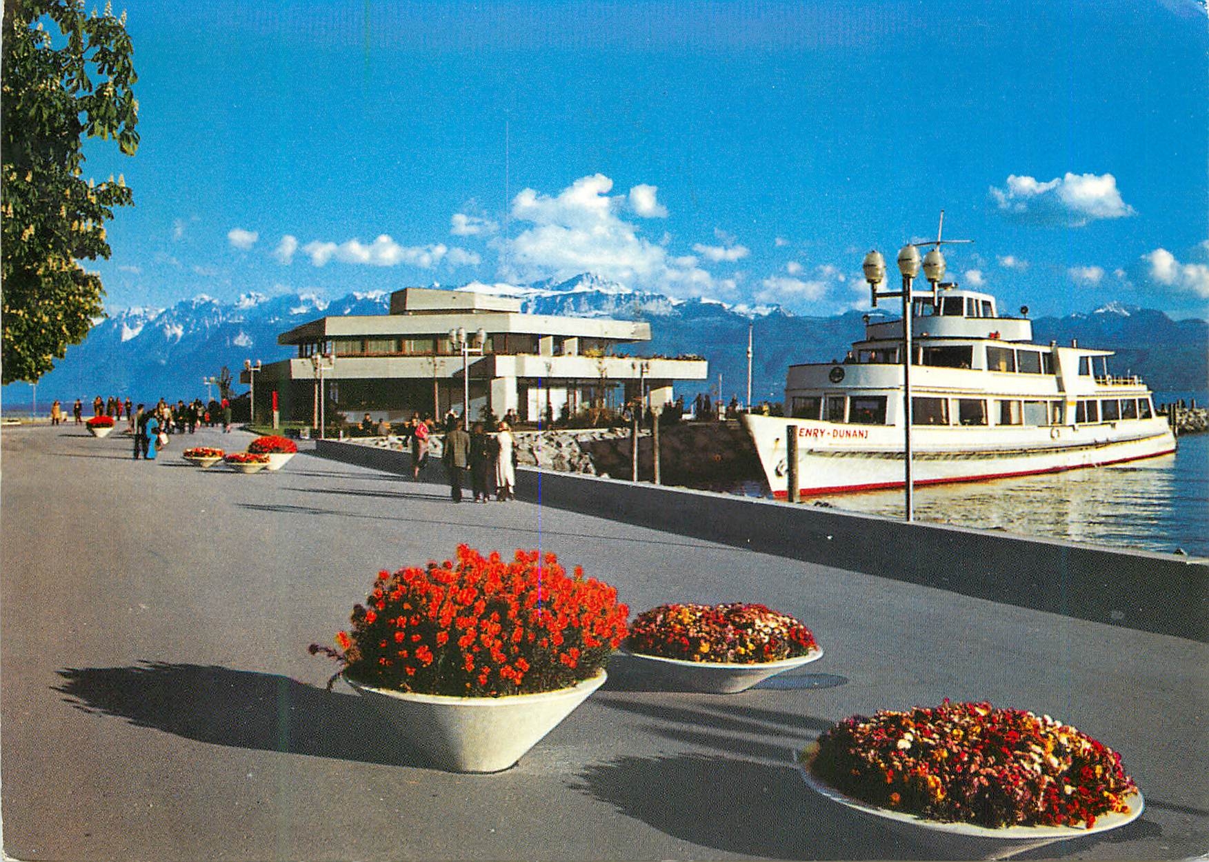 CPM Ouchy Lausanne Le quai Bateau
