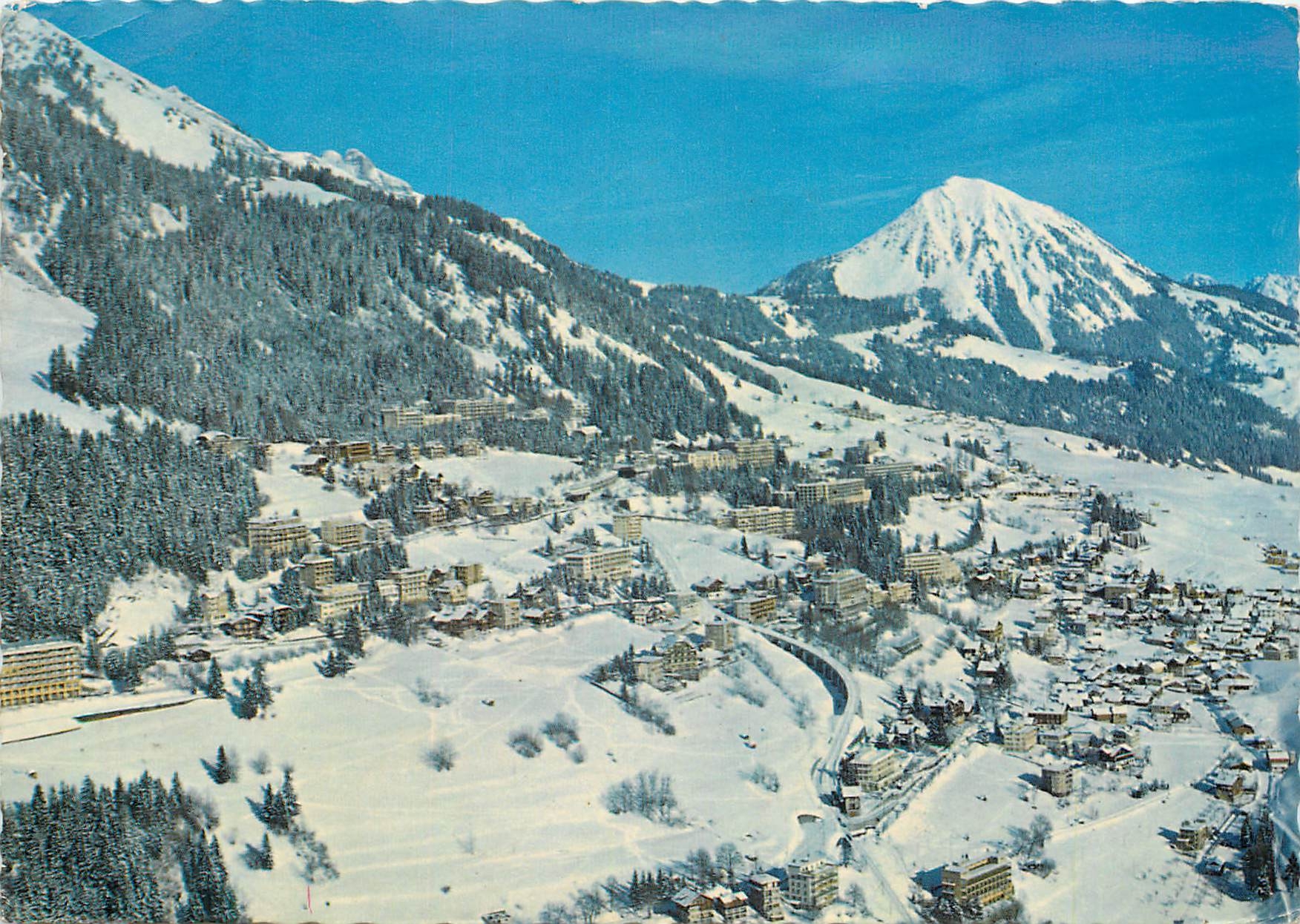 CPM Leysin Alpes vaudoises Suisse et le Mont d Or 