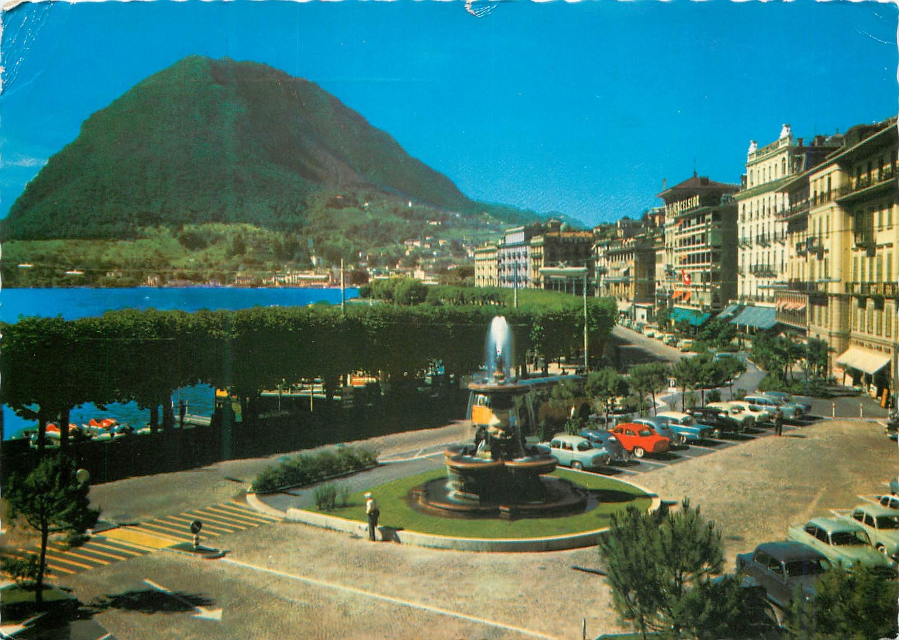 CPM Lugano Quai Fontana Bossi E Monte S Salvatore 