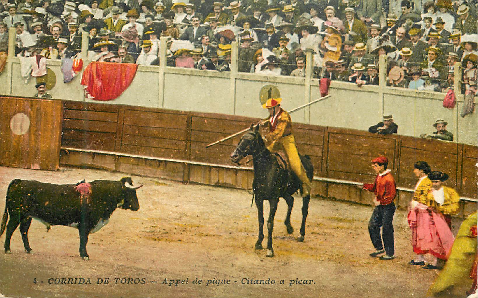 CPA Corrida de Toros Appel de pique Citando a picar 