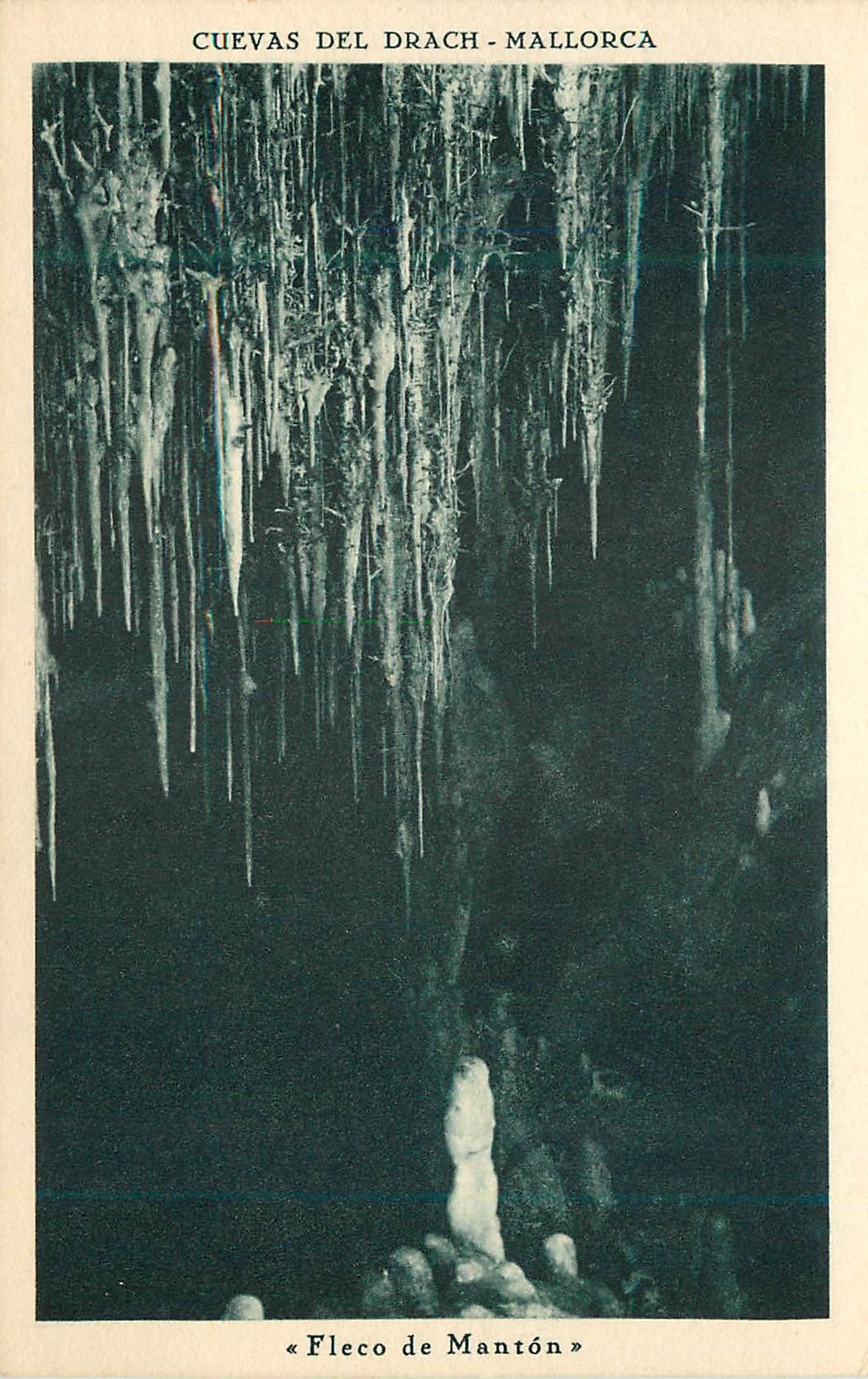 CPA Cuevas del Drach Mallorca Fleco de Manton 