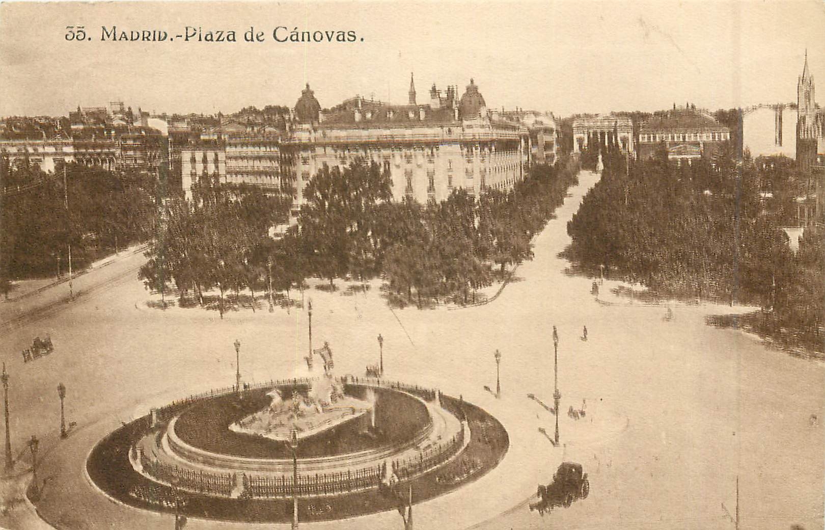 CPA Madrid Palaza de Canovas 