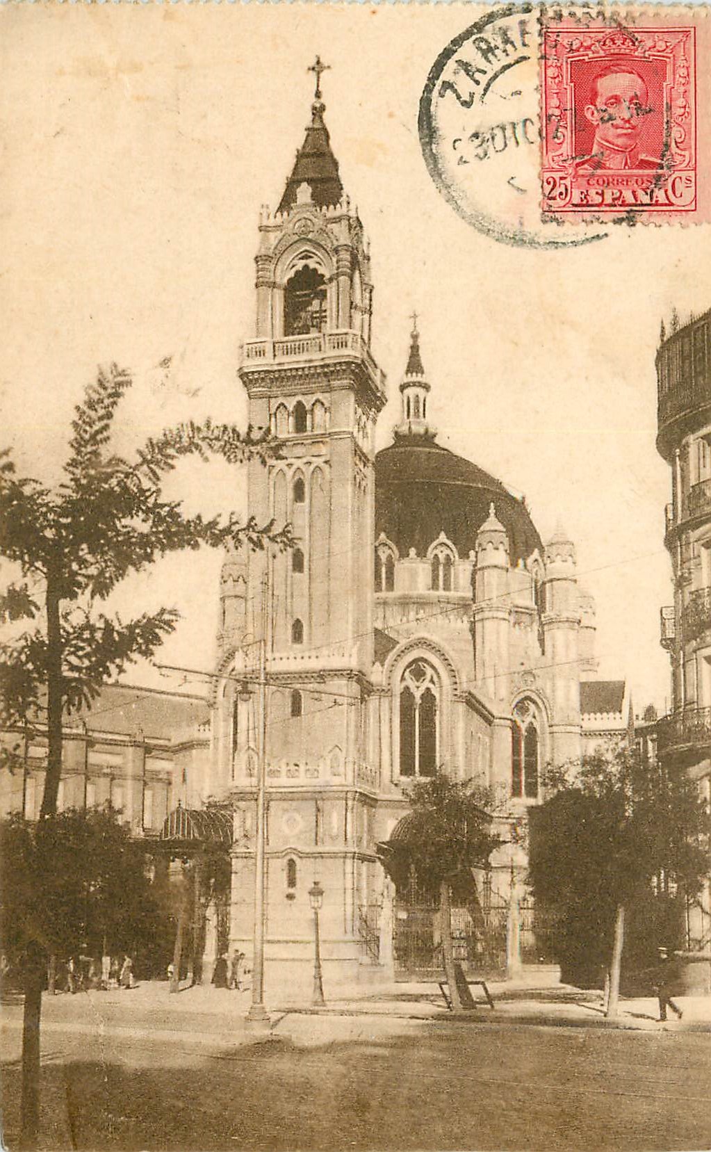 CPA Madrid Iglesia de San Manuel y San Benito 