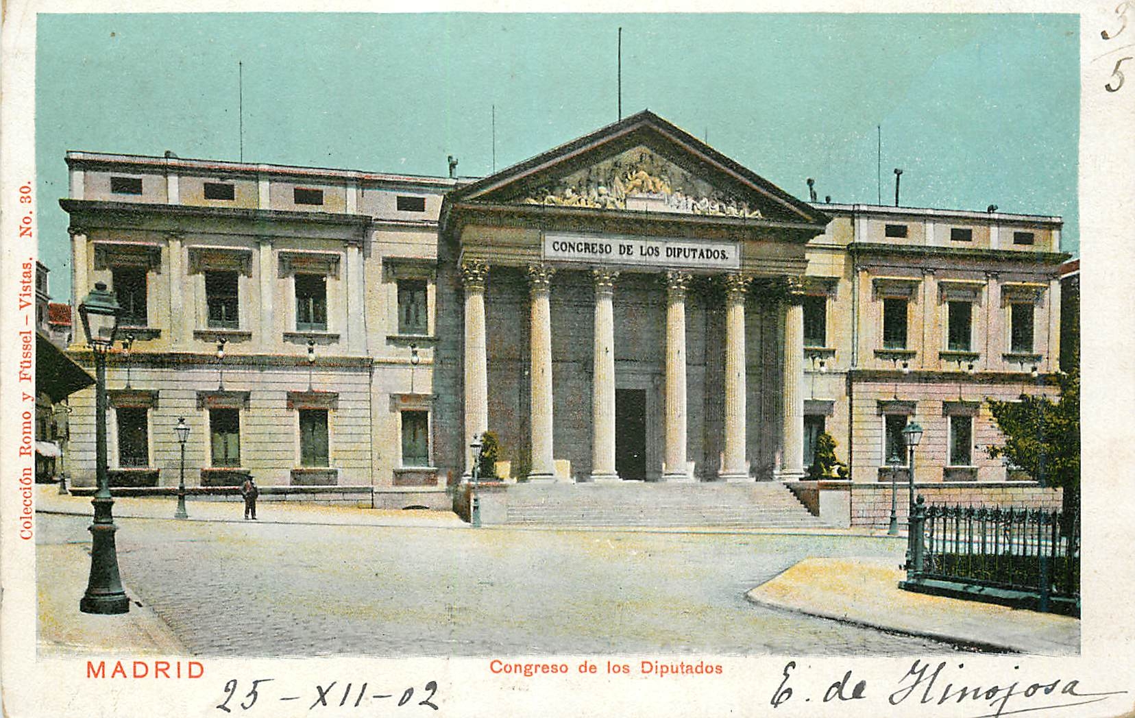 CPA Madrid Congreso de los Dipulados 