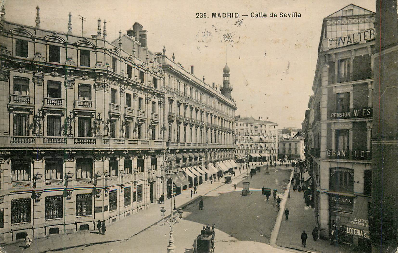 CPA Madrid Calle de Sevilla 