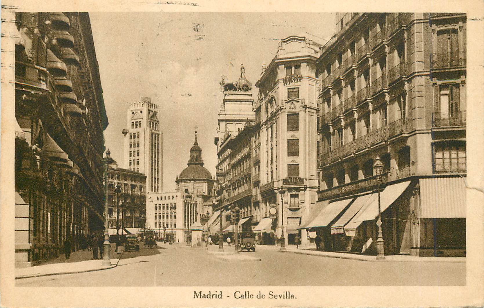 CPA Madrid Calle de Sevilla 