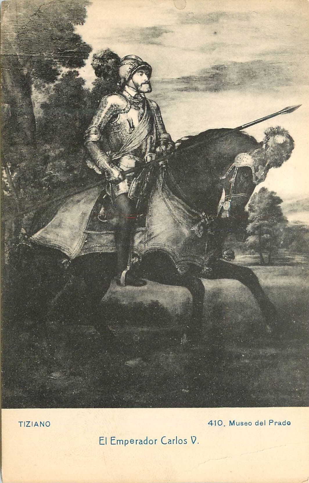 El Emperador Carlos V — Tiziano — 410. Museo del Prado