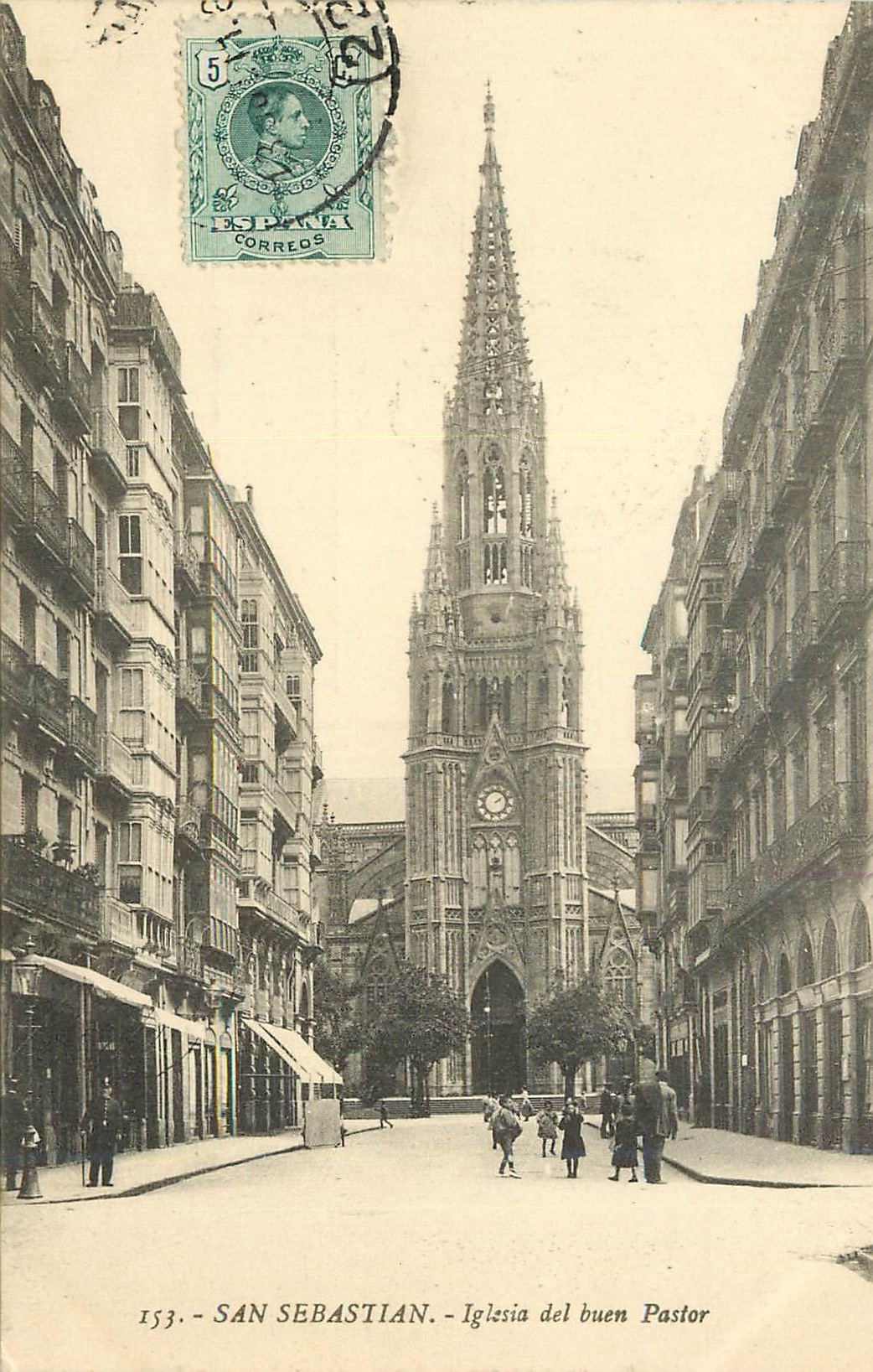 CPA San Sebastian Iglesia del buen pastor 