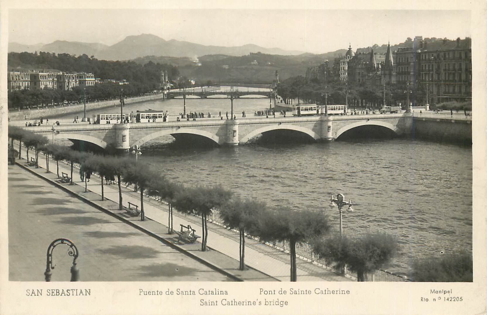 San Sebastián — Pont de Sainte-Catherine — Manipel Rio n° 142205