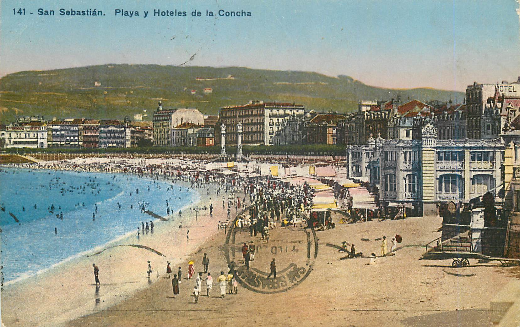 CPA San Sebastian Playa y Hoteles de la Concha 