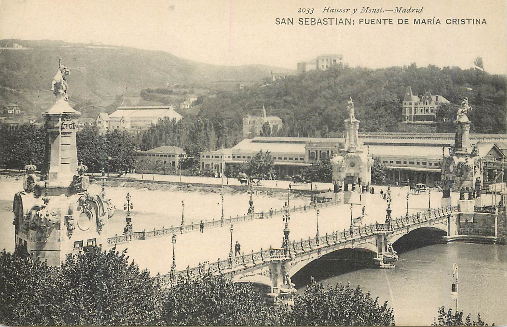 CPA San Sebastian Puente de Maria Cristina 
