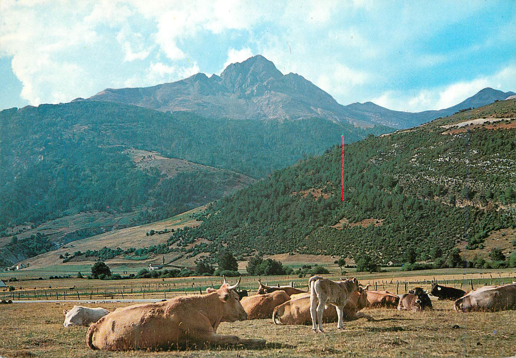 CPM Pirineo Navarro Vallee du Roncal au fond piton de la Carchela 
