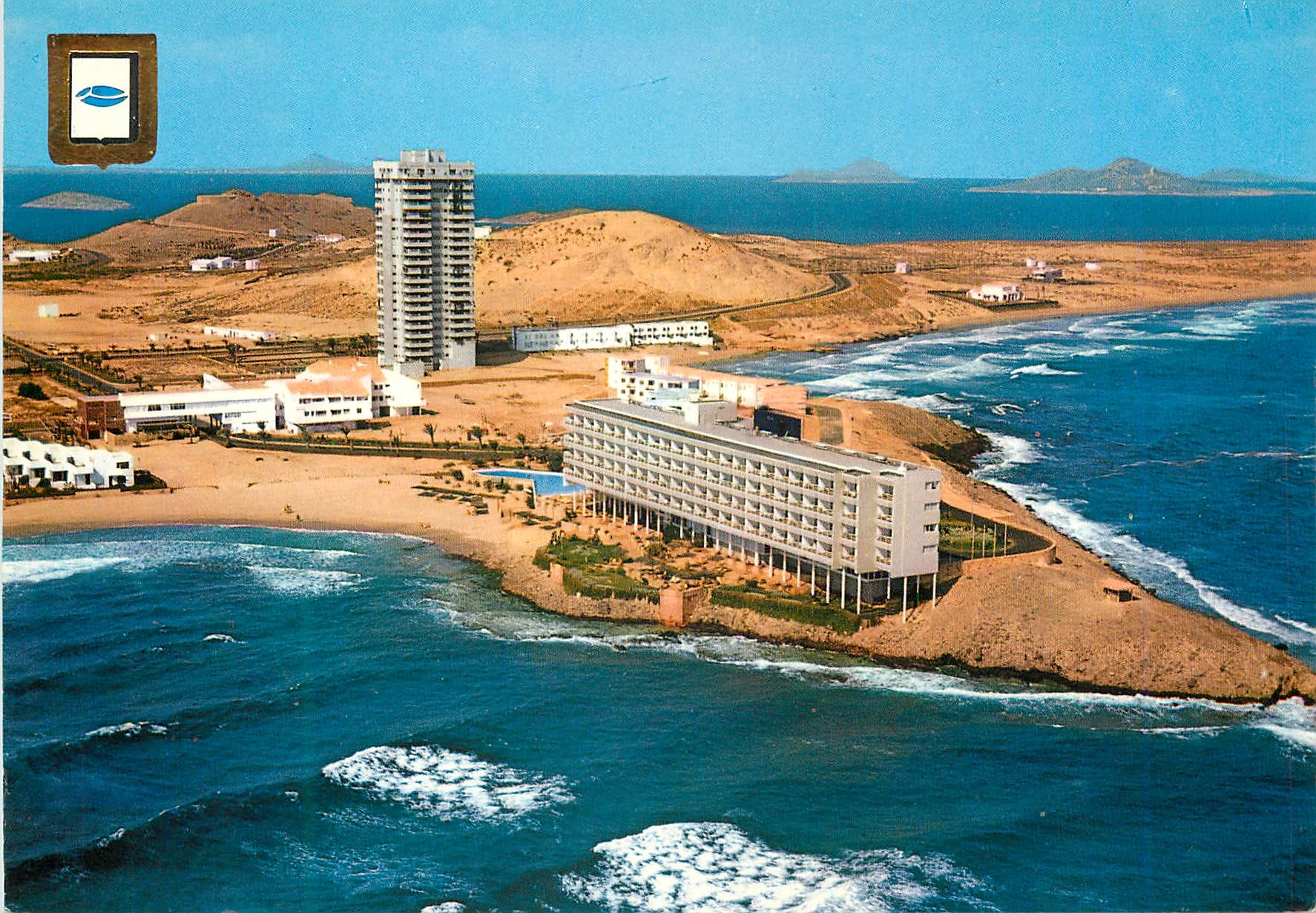 CPM La Manga del Mar Menor Cariagena Murcia Vue aerienne 