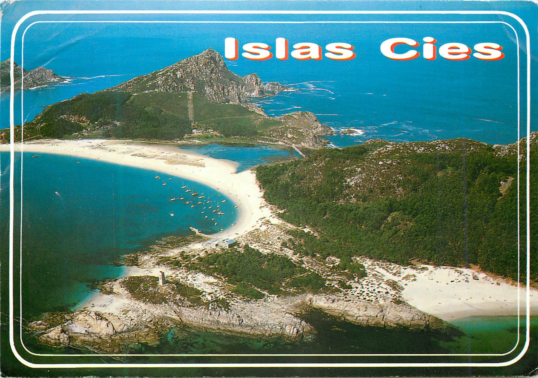 CPM Islas Cies Ria de Vigo Vue aerienne 