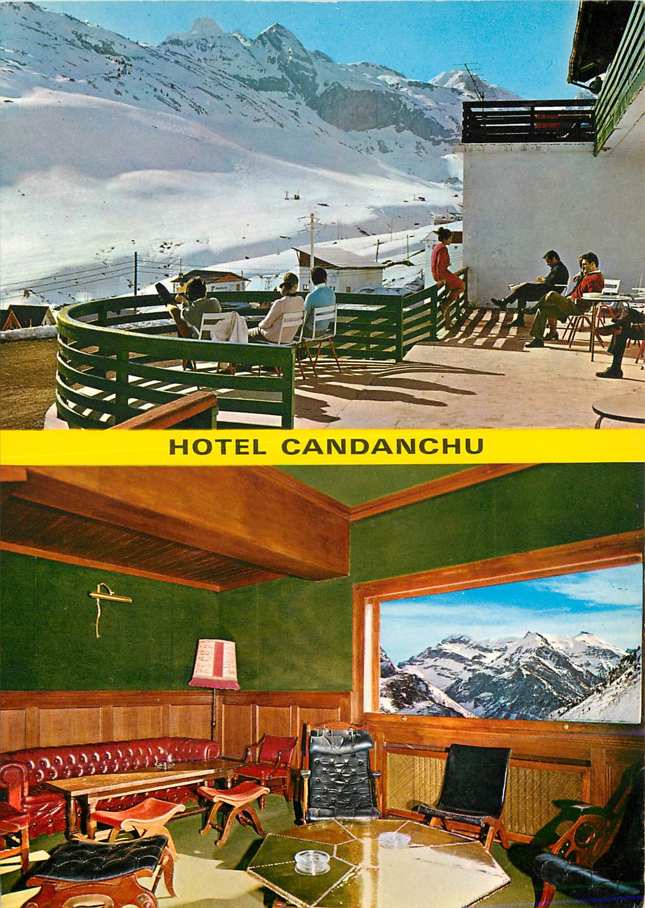 CPM Canfranc Candanchu Pirineo Aragones Estacion Invernal 