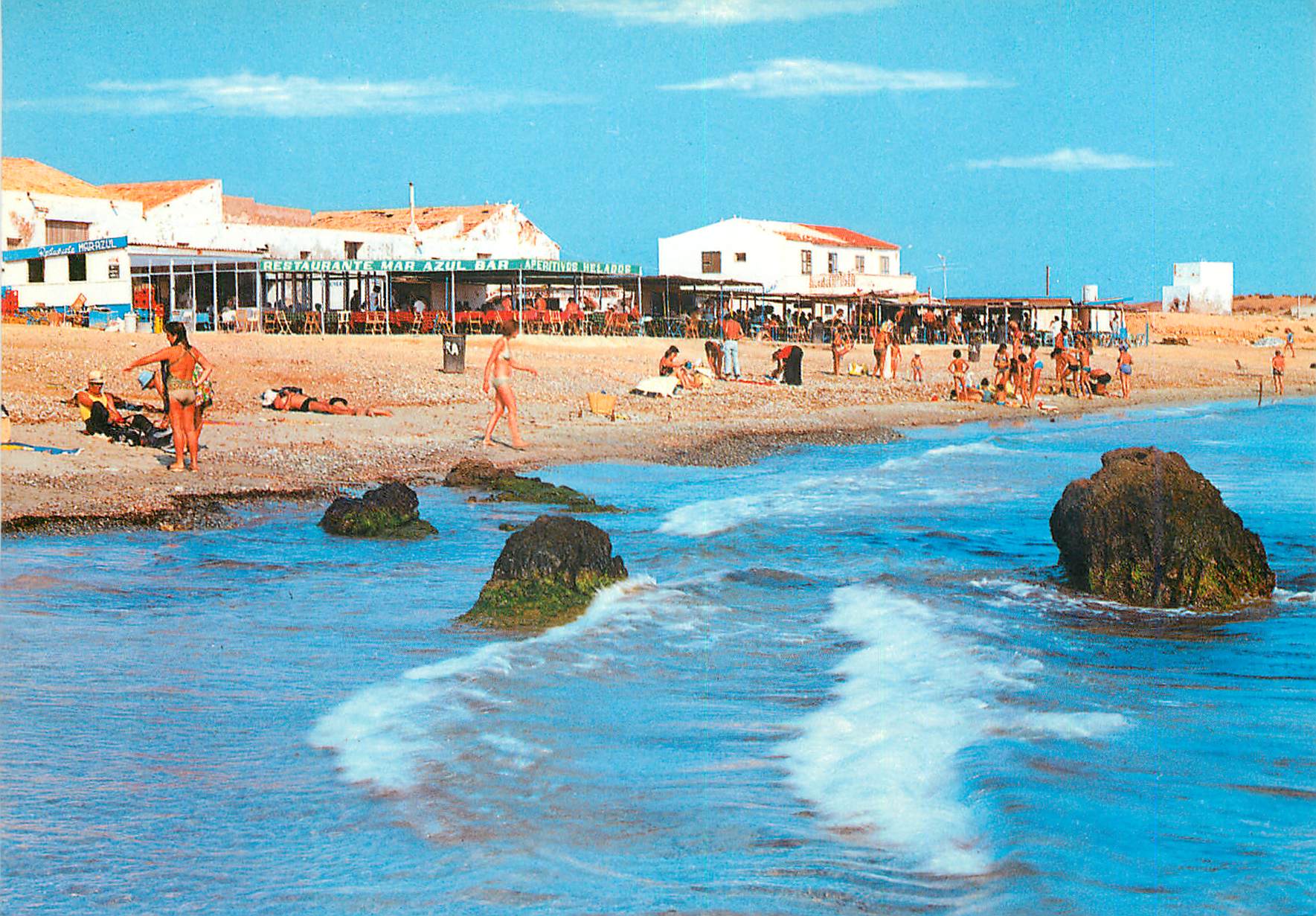 CPM Isla de Tabarca Alicante Plage 