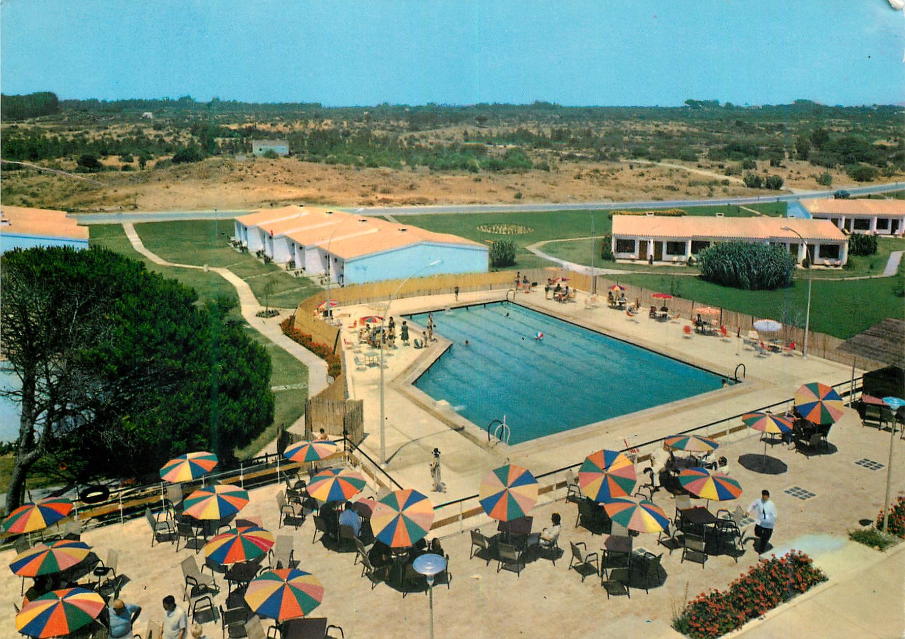 CPM Puerto de Santa Maria Rojo Piscina Plage Nueva Andalucia 