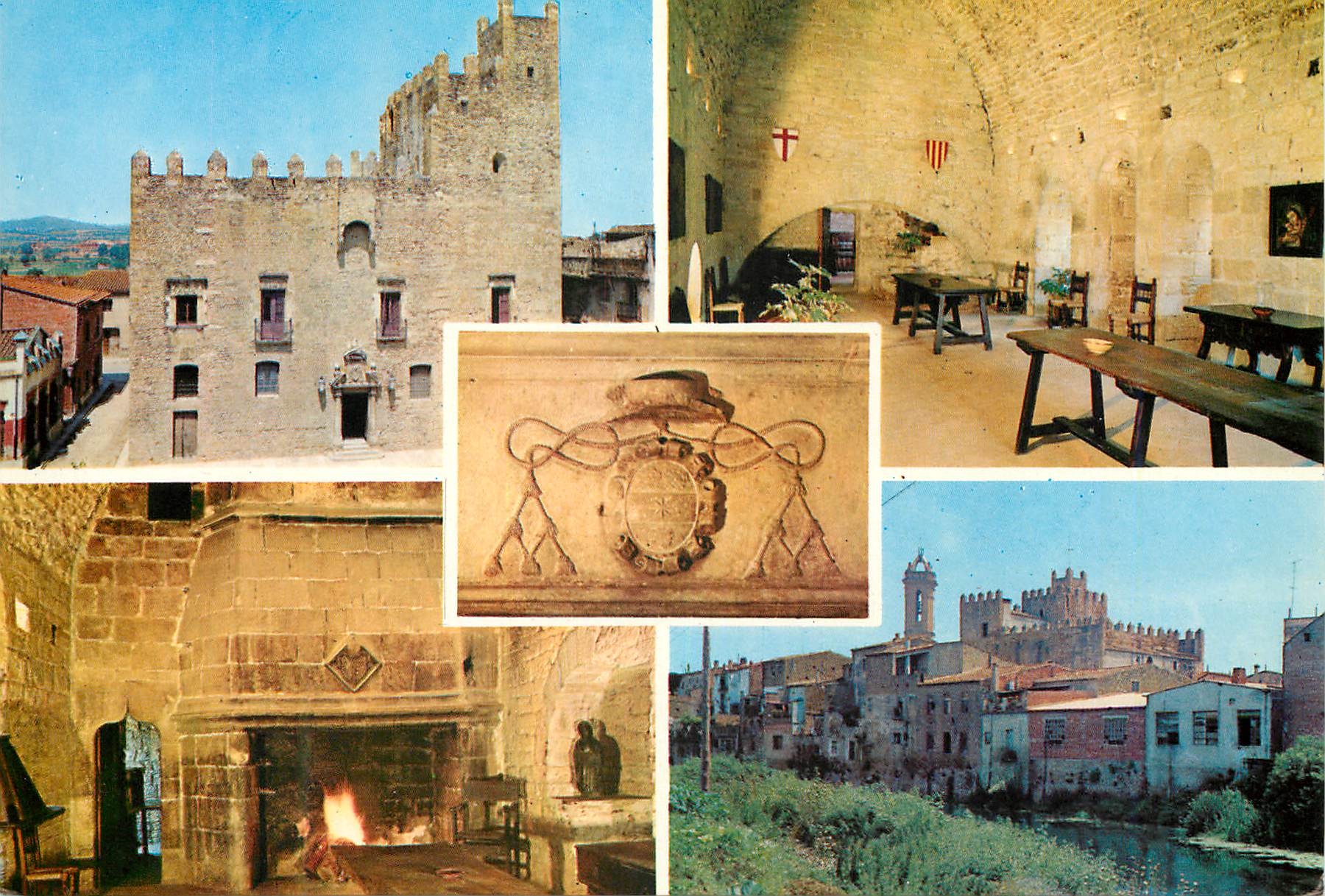 CPM La Bisbal Gerona Castillo Medieval Siglo 