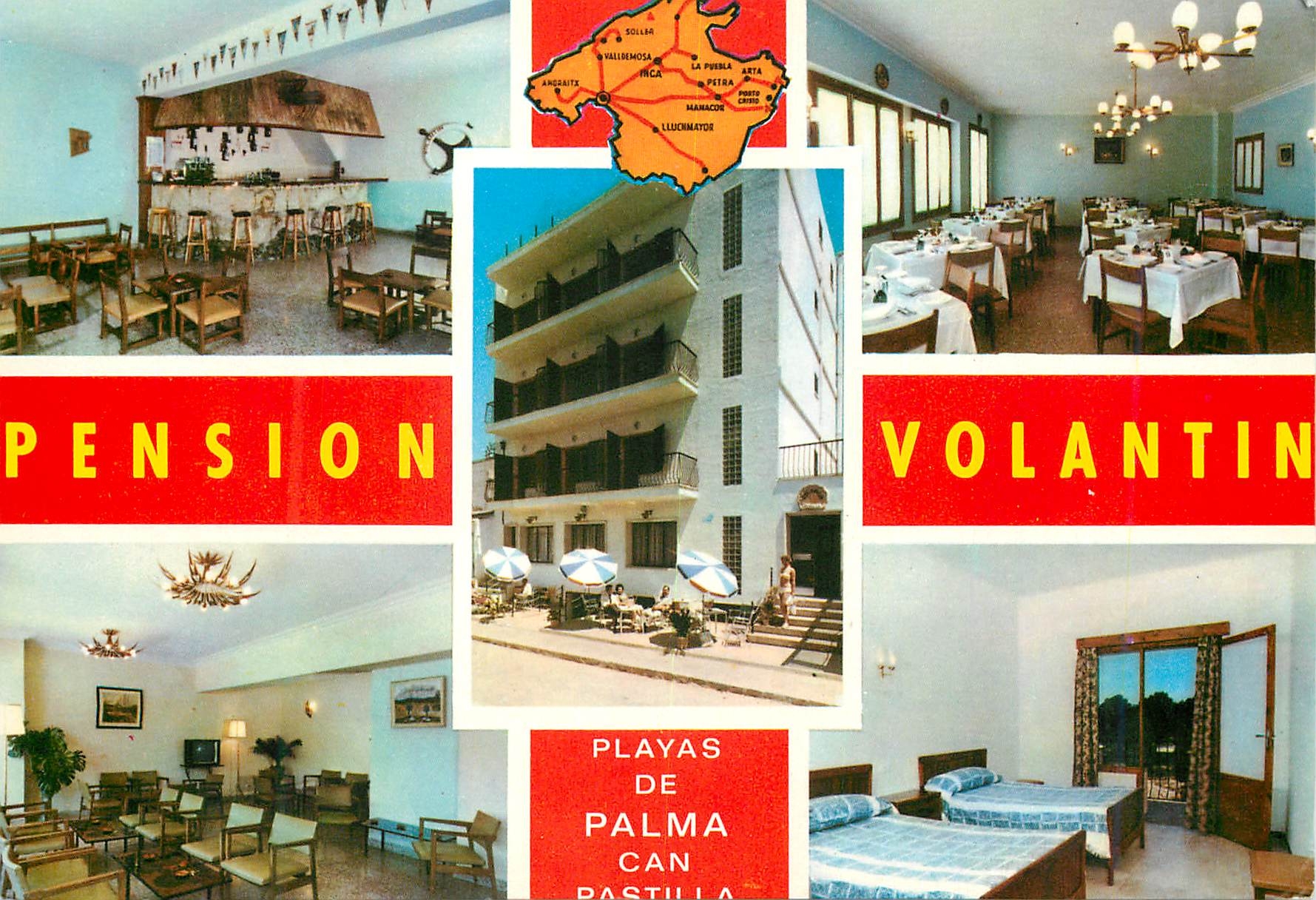 CPM Pension Volantin Playes de Palma Can Pastilla Mallorca Espana 