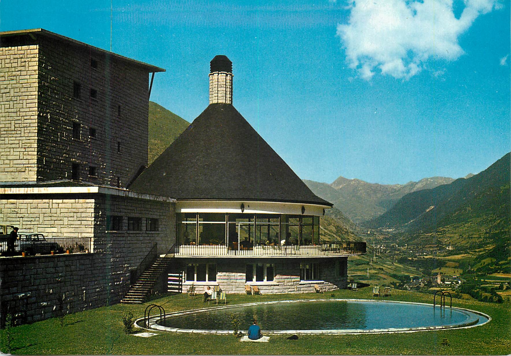 CPM Parador Nacional del Valle de Aran Viella Lerida 