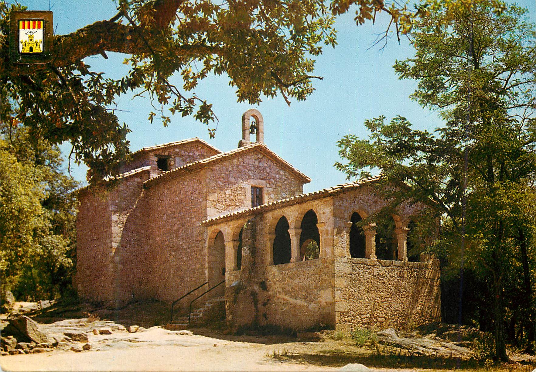 CPM Santa Coloma de Farnes Gerona Ermitage de Farnes 