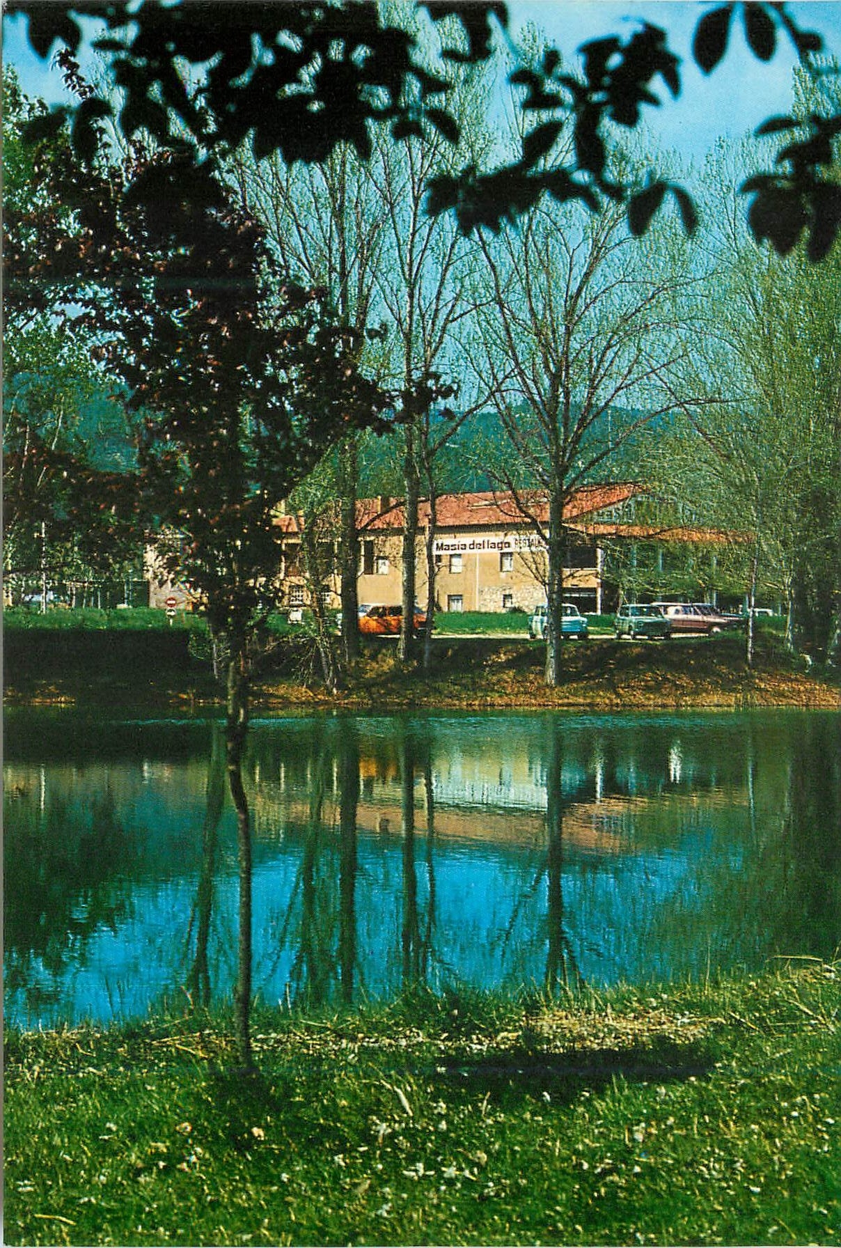 CPM Restaurante Masia del Lago Banyoles Girona Espanya 