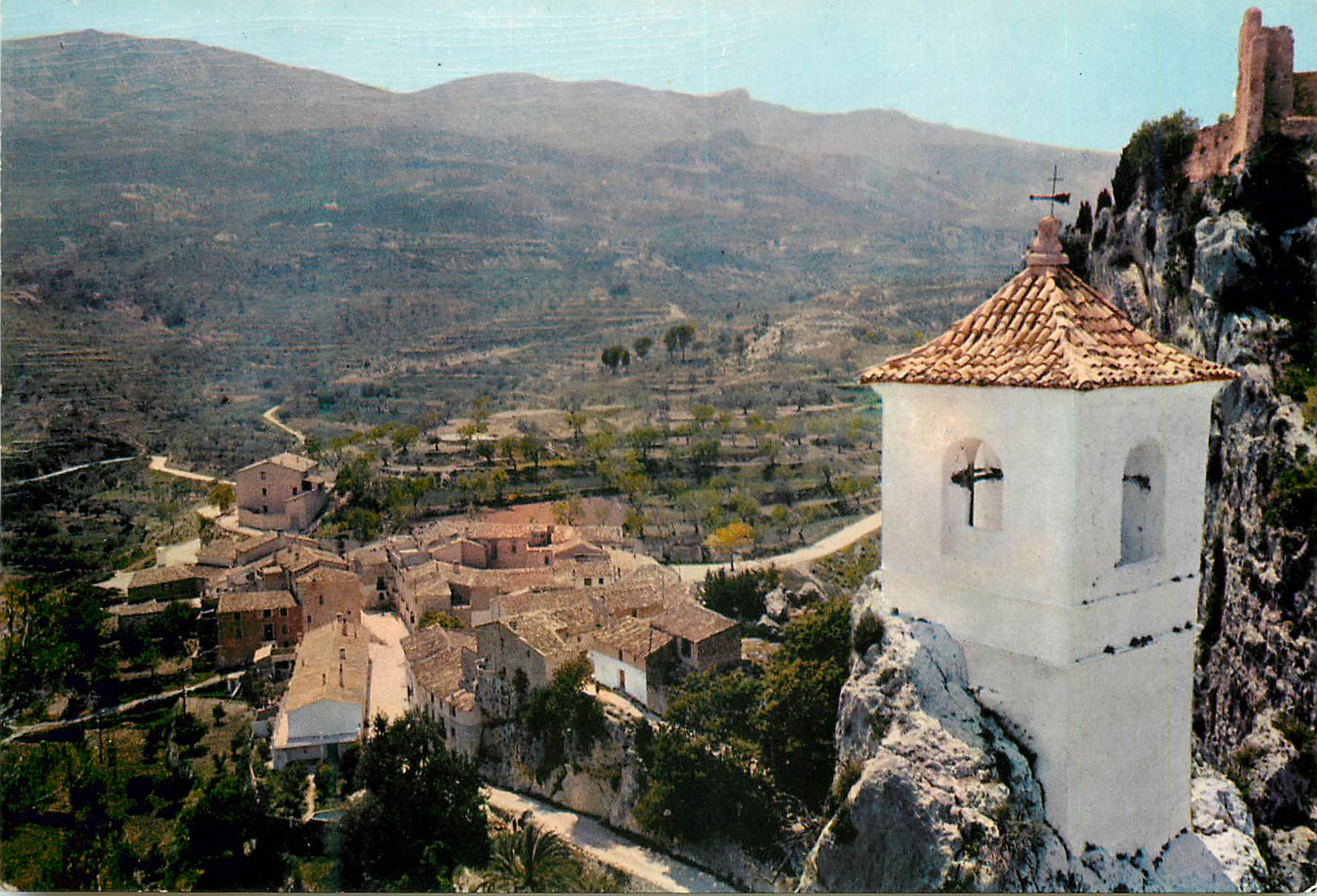 CPM Castell de Guadalest Alicante Vue pittoresque 