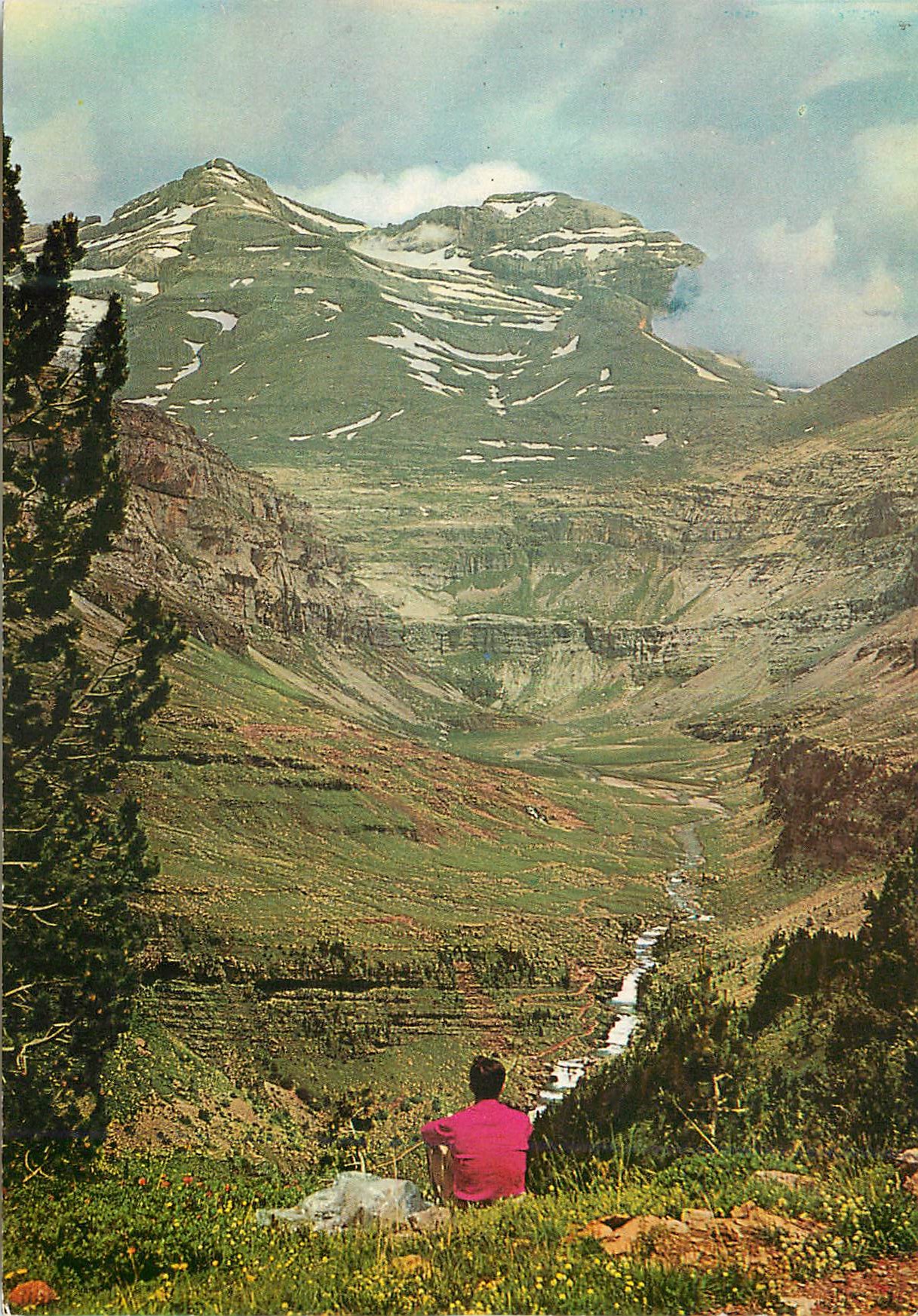 CPM Pirineo Aragones Huesca Ordesa Le Fleuve Arazas et Mont Perdu 