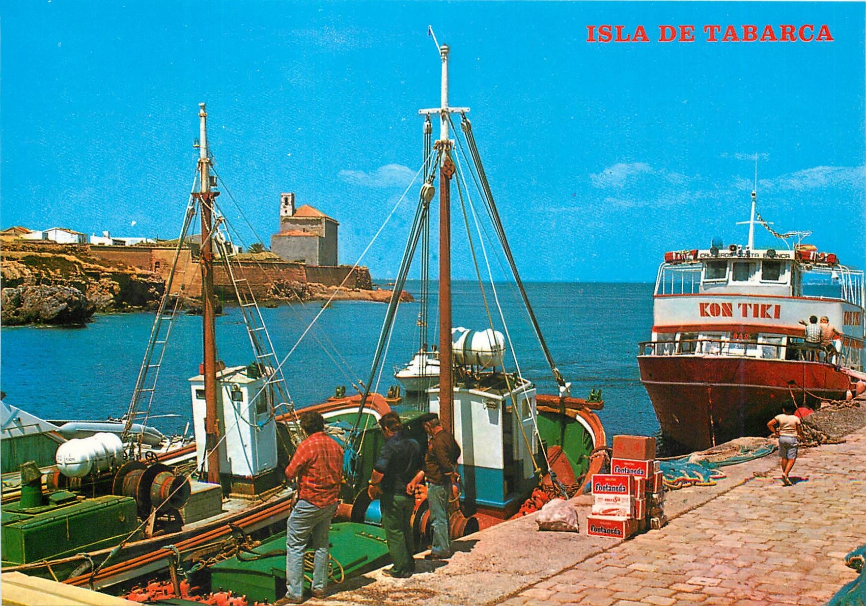 CPM Isla de Tabarca Port Bateau