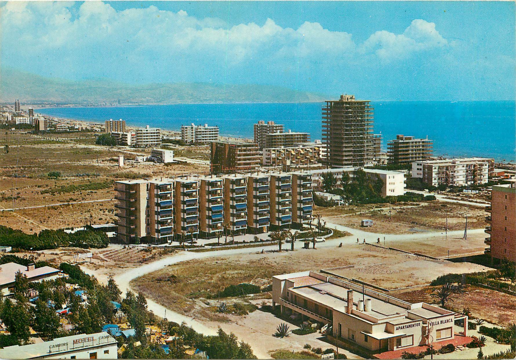 CPM San Juan Alicante Plage Vue partielle 