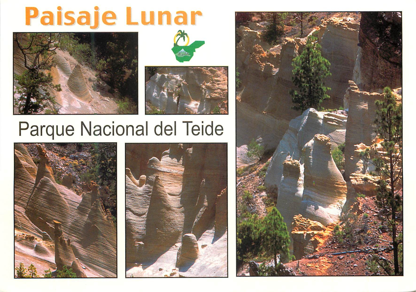 CPM Isla de Tenerife Paisaje Lunar 