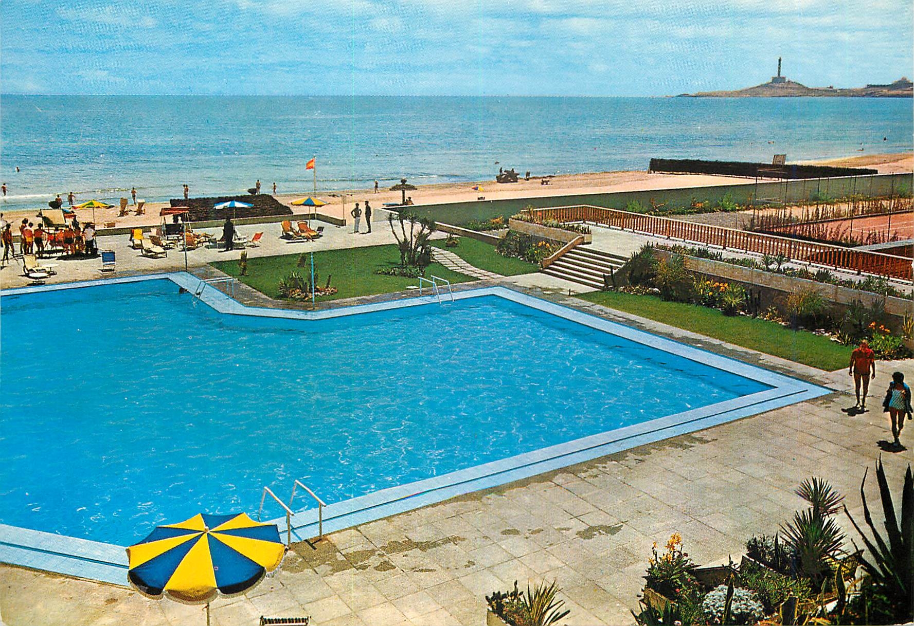 CPM La Manga del Mar Menor Piscine et plage de l hotel Entremares 