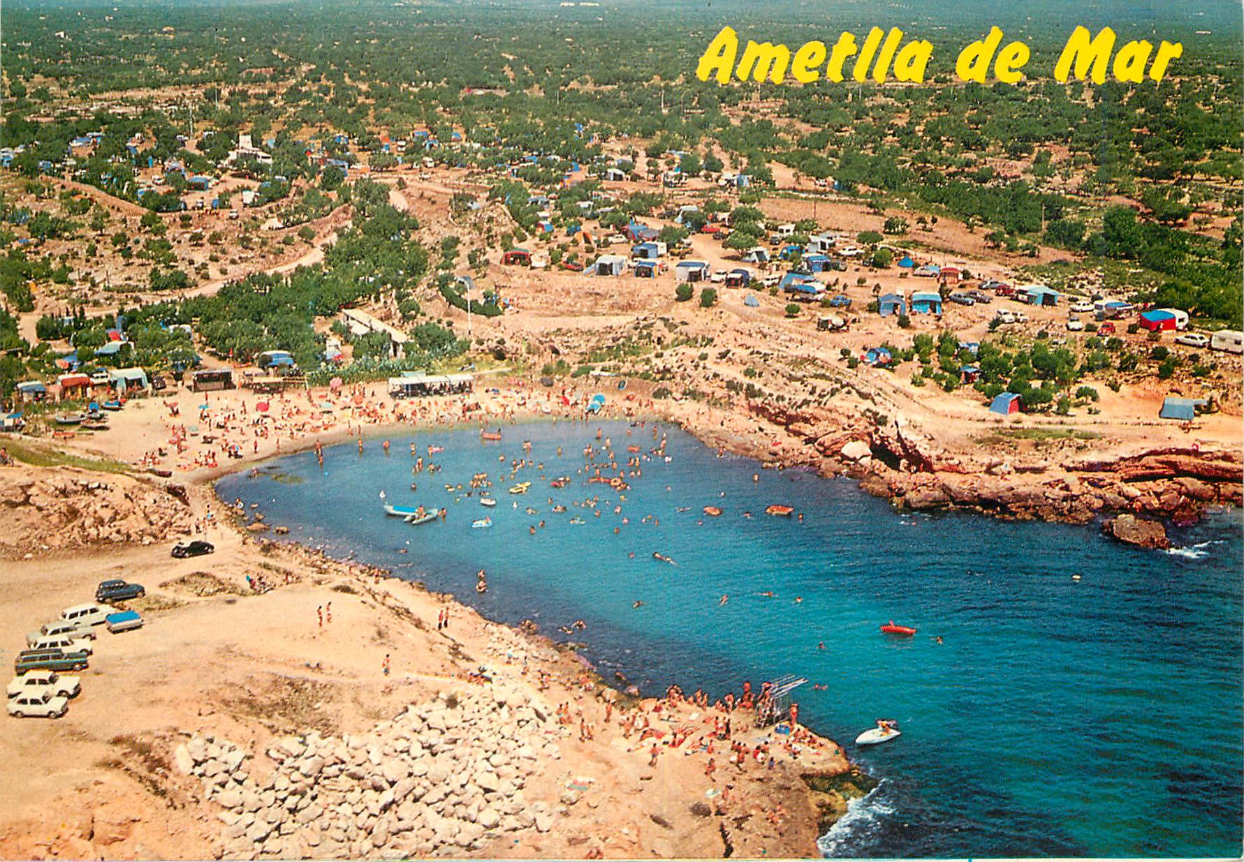 CPM Costa Dorada Tarragona Ametlla de Mar Vue aerienne 