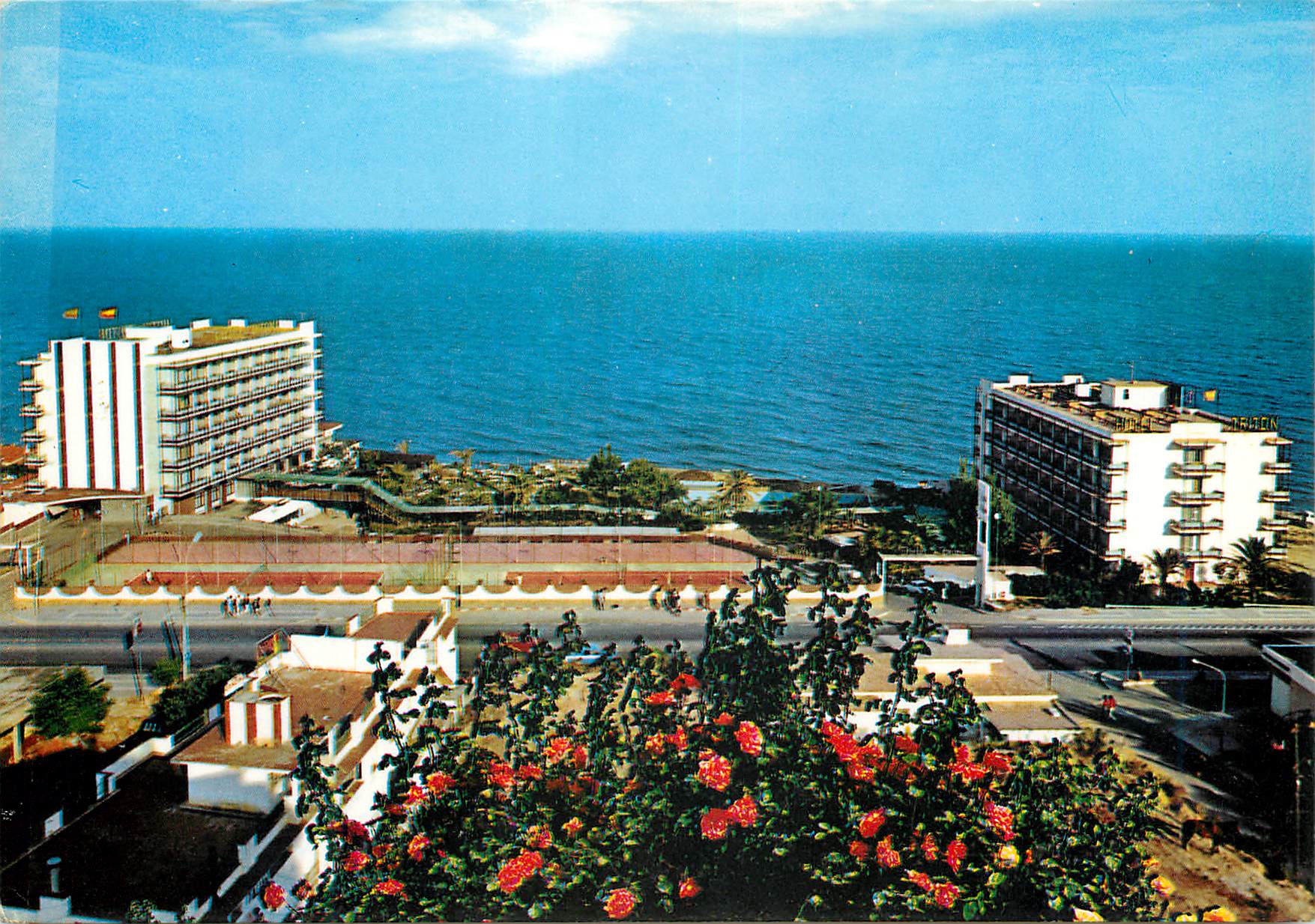 Benalmádena - Costa - Vue aérienne Hôtel Tritón