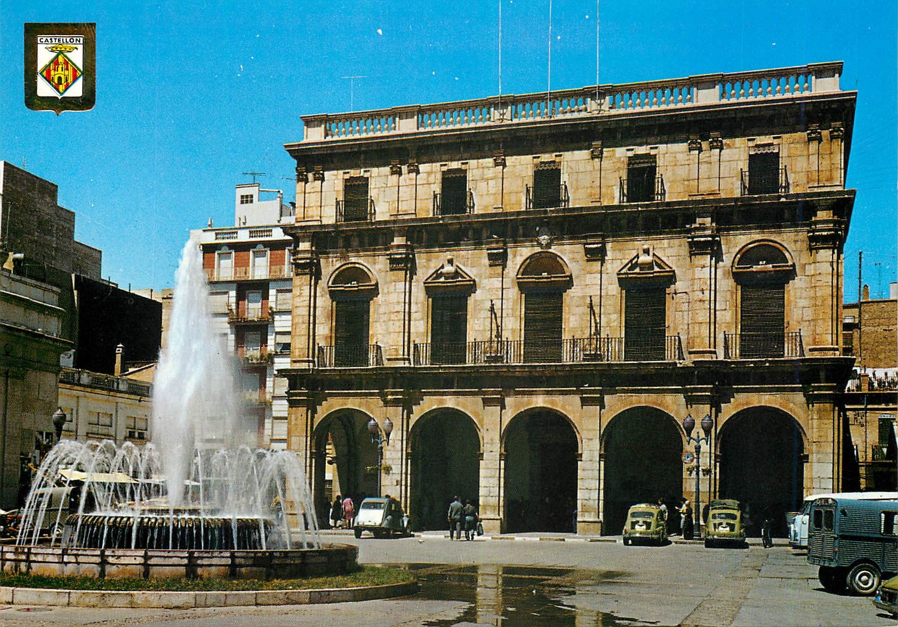 CPM Castellon de la Plana Hotel de Ville 