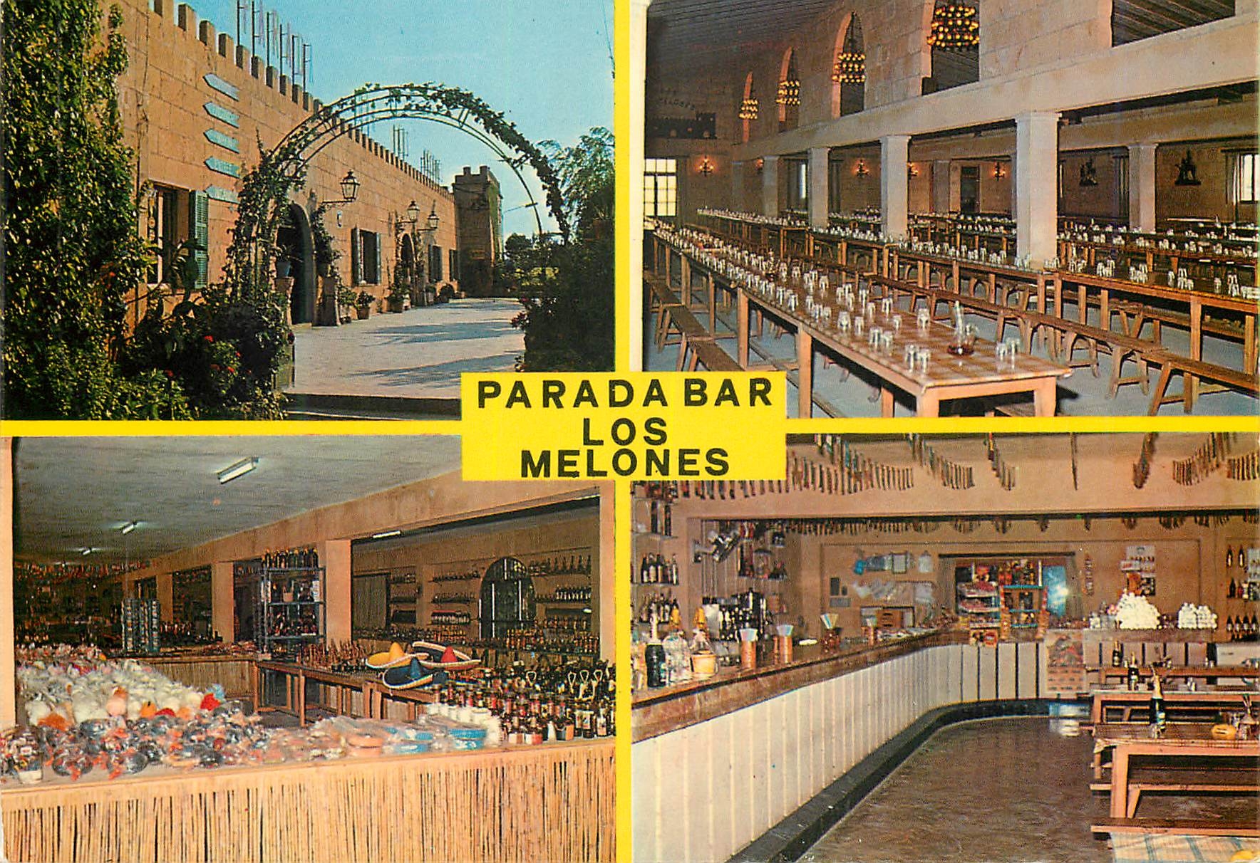 CPM Parada Bar Los Melones Carretera Palma Villa Franca Mallorca 