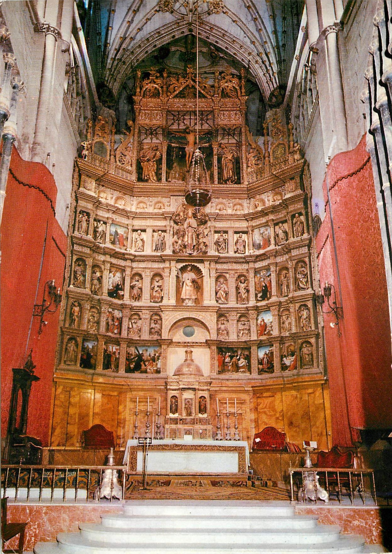 CPM Palencia Retable et Maitre autel de la Cathedrale 