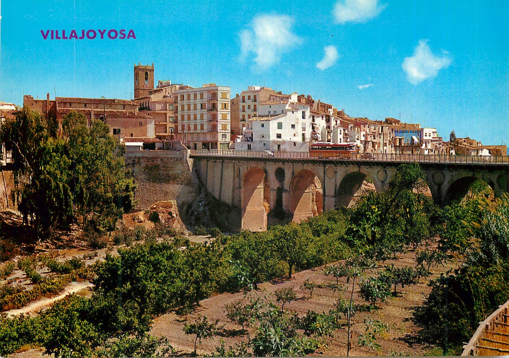 CPM Villajoyosa Alicante Vue partielle 