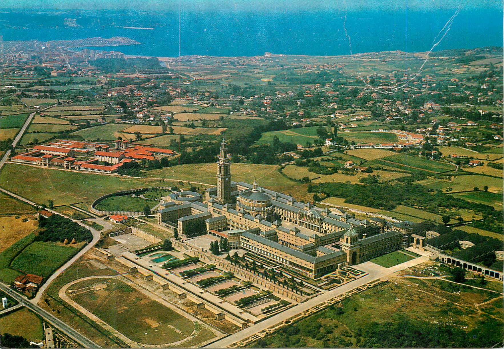 CPM Gijon L Universite Laborale Vue aerienne 