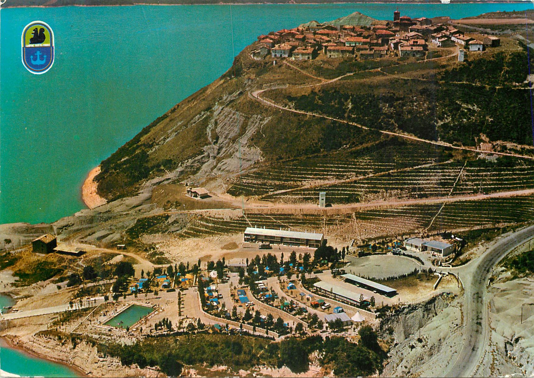 CPM Camping Mar del Pirineo Tiernas Vista aerea 