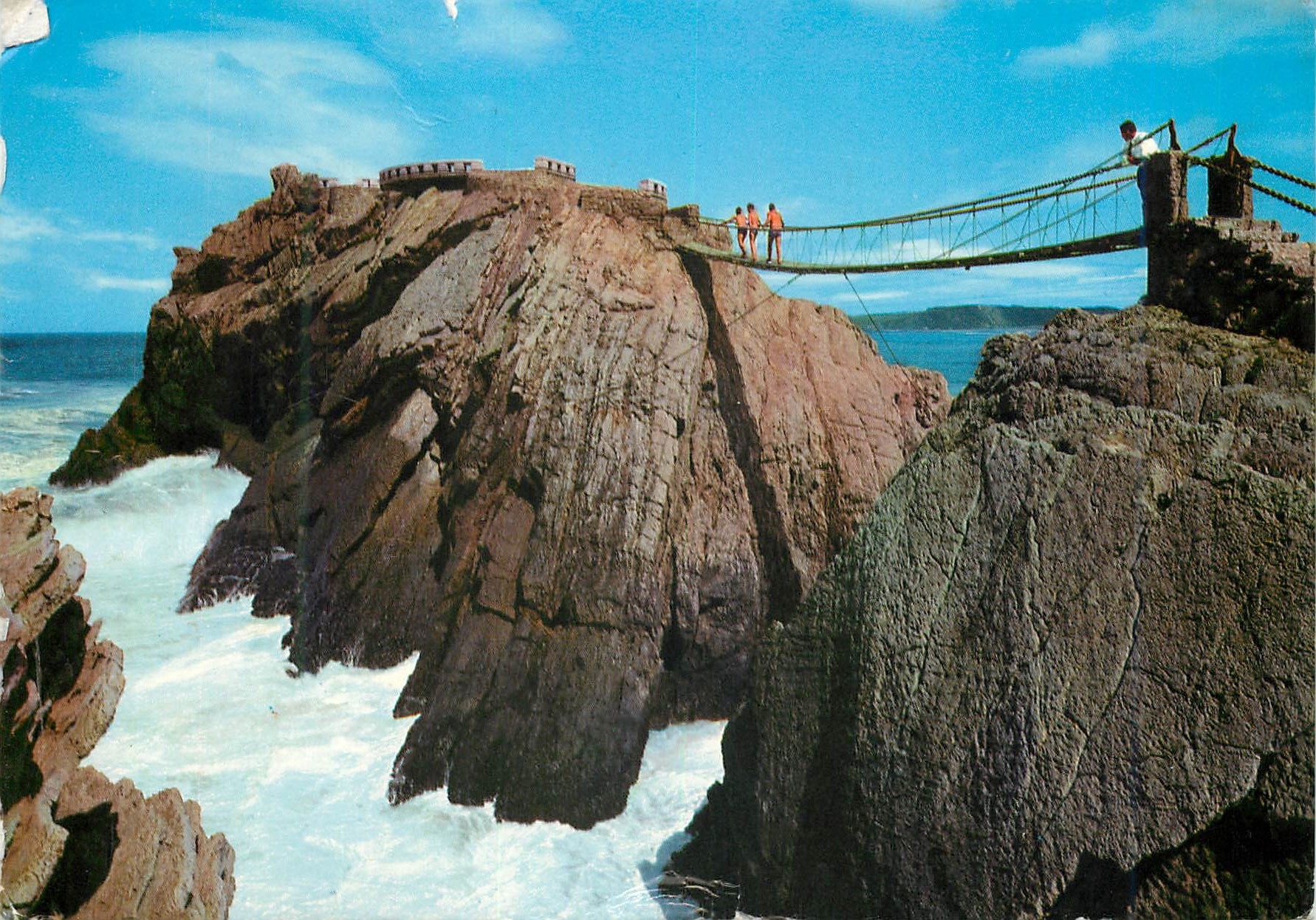 CPM Salinas Asturias Pont suspendu 